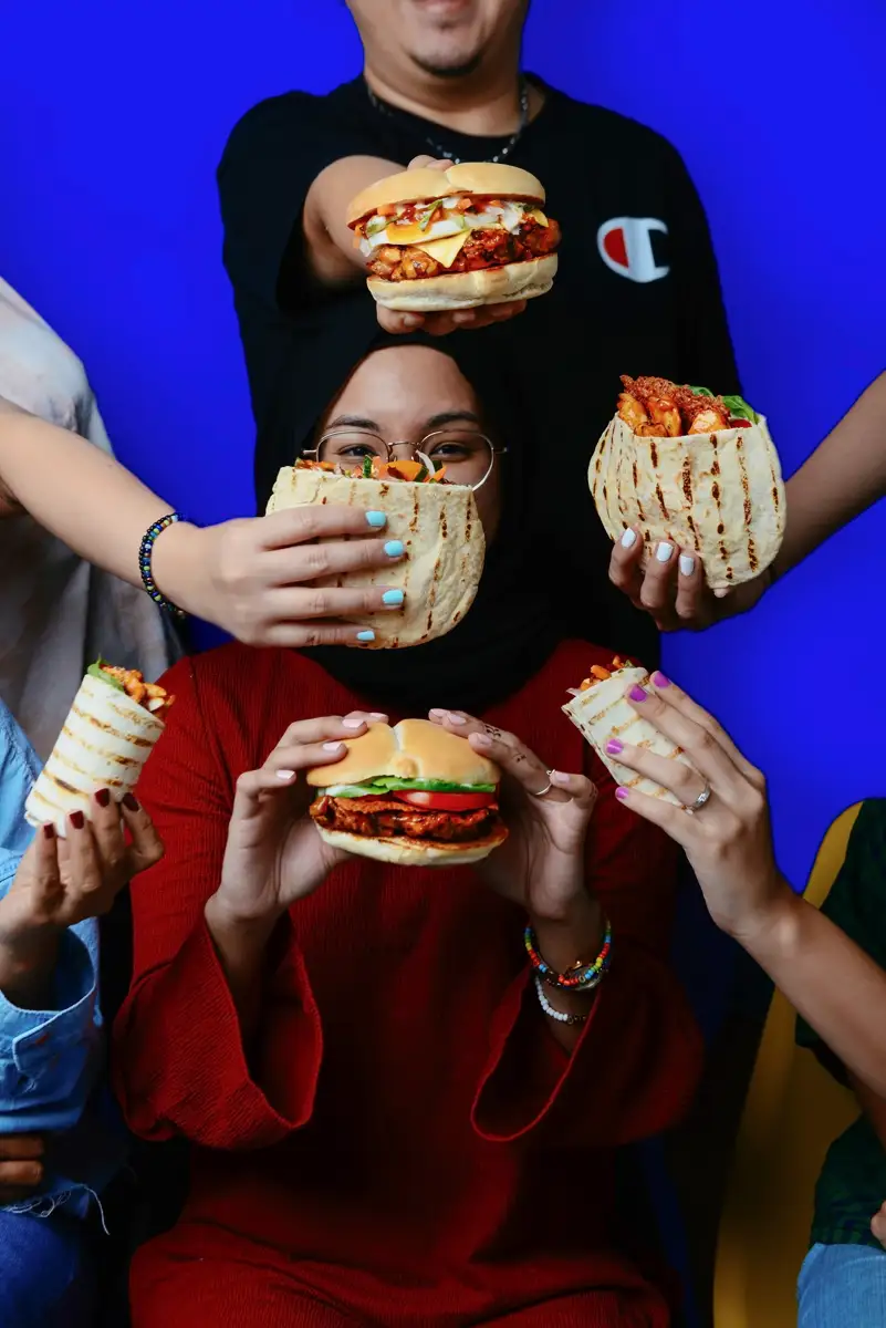 Food photography for Nando's Malaysia menu and marketing